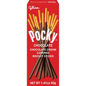 Pocky Chocolate Cream Covered Biscuit Sticks, 1.2 oz