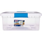Sterilite Storage Tote With Cover, 35 Quarts, thumbnail image 1 of 3