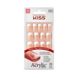 Kiss Salon Acrylic French, 1 Pack, 28CT, thumbnail image 1 of 1