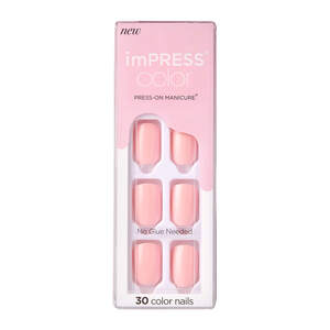 KISS imPRESS Color Press-on Manicure