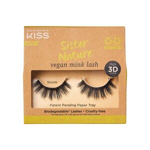 KISS Sister Nature Faux Mink False Eyelashes