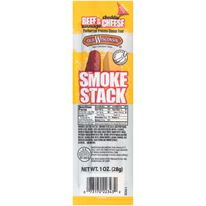 Old Wisconsin Beef Stick & Cheddar Cheese Smokestack