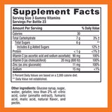 Zicam Daily Immune Support Gummies, Zinc + Vitamins C & D, Citrus Strawberry Flavor, 70 CT, thumbnail image 3 of 5