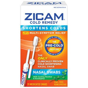 Zicam Cold Remedy Nasal Swabs, 20 CT