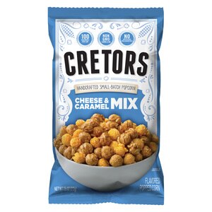 Cretors Cheese & Caramel Mix Flavored Popcorn, 7.5 oz