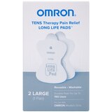 Omron Electrotherapy Tens Long-life Pads, thumbnail image 1 of 2