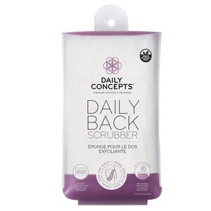 Daily Concepts Daily Back Scrubber, White