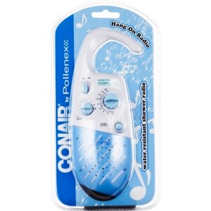 Conair by Pollenex Water Resistant Shower Radio