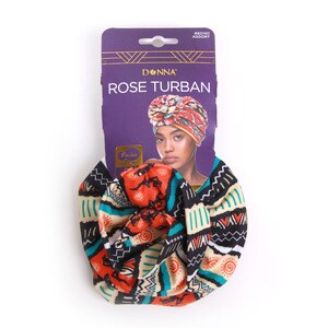 Donna Full Size Fit Rose Turban