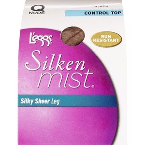 L'eggs Silken Mist Lasting Sheer Control Top Pantyhose