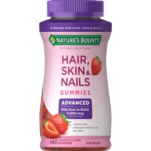 Nature's Bounty Advanced Hair Skin & Nails Gummies, 140 CT