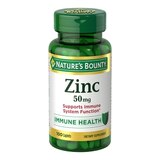 Nature's Bounty Zinc 50mg Immune Health Caplets, thumbnail image 1 of 6