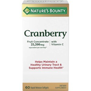 Nature's Bounty Triple Strength Cranberry with Vitamin C Softgels, 60CT