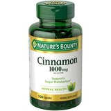 Nature's Bounty Cinnamon Capsules 1000mg, 100CT, thumbnail image 1 of 3