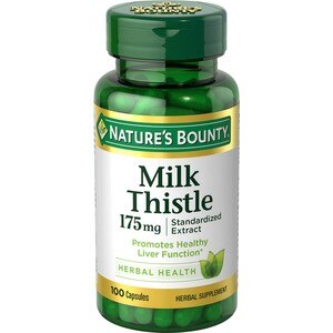 Nature's Bounty Milk Thistle Caplets 175mg, 100CT