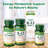 Nature's Bounty Vitamin B-12 Coated Tablets, 1000 mcg, 200 CT, thumbnail image 5 of 5