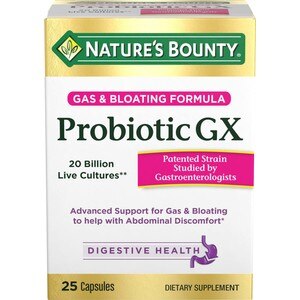 Nature's Bounty Probiotic GX Capsules, 25CT