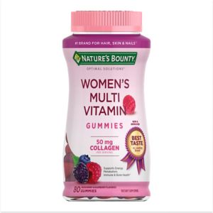 Nature's Bounty Optimal Solutions Women's Multivitamin Gummies, 80CT