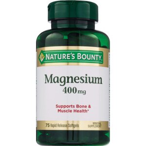 Nature's Bounty Magnesium 400 mg, 75CT