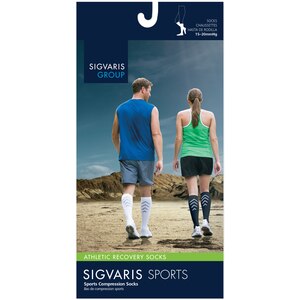 SIGVARIS ATHLETIC RECOVERY SOCK 401 Calf 15-20mmHg