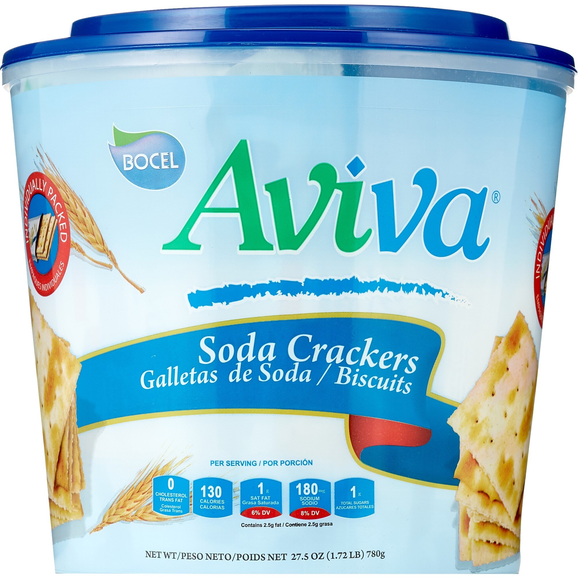 Aviva Soda Crackers, Original, 24 OZ
