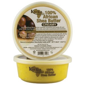 Kuza 100% African Shea Butter Creamy Yellow, 8 OZ