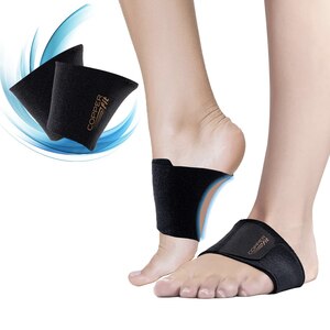 Copper Fit Arch Relief Plus Orthotic Support, Adjustible Compression, 2 CT
