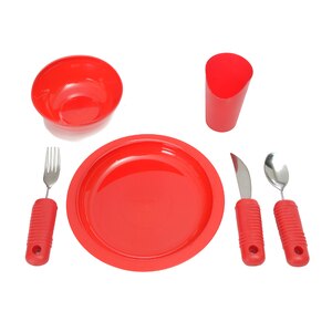 Essential Medical Supply Power of Red Complete Dinner Set