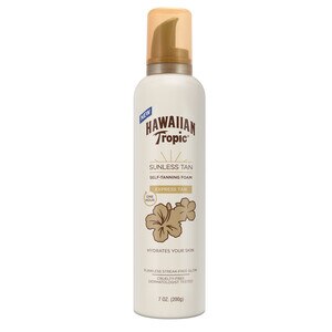 Hawaiian Tropic 1-Hour Express Tanning Foam, 6.7 OZ