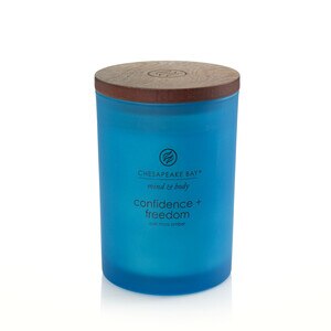 Chesapeake Bay Candle Confidence + Freedom, Oak Moss Amber, 8.8 OZ