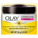 Olay Complete All Day Moisturizer SPF 15, Normal Skin, thumbnail image 4 of 8