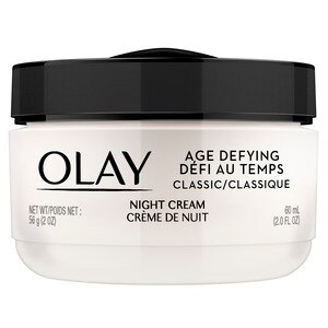 Olay Age Defying Classic Night Cream, Face Moisturizer, 2 OZ