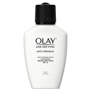Olay Age Defying Anti-Wrinkle Day Face Lotion with Sunscreen SPF 15, 3.4 OZ