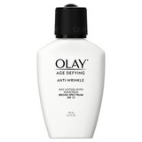 Olay Age Defying Anti-Wrinkle Day Face Lotion with Sunscreen SPF 15, 3.4 OZ, thumbnail image 1 of 7