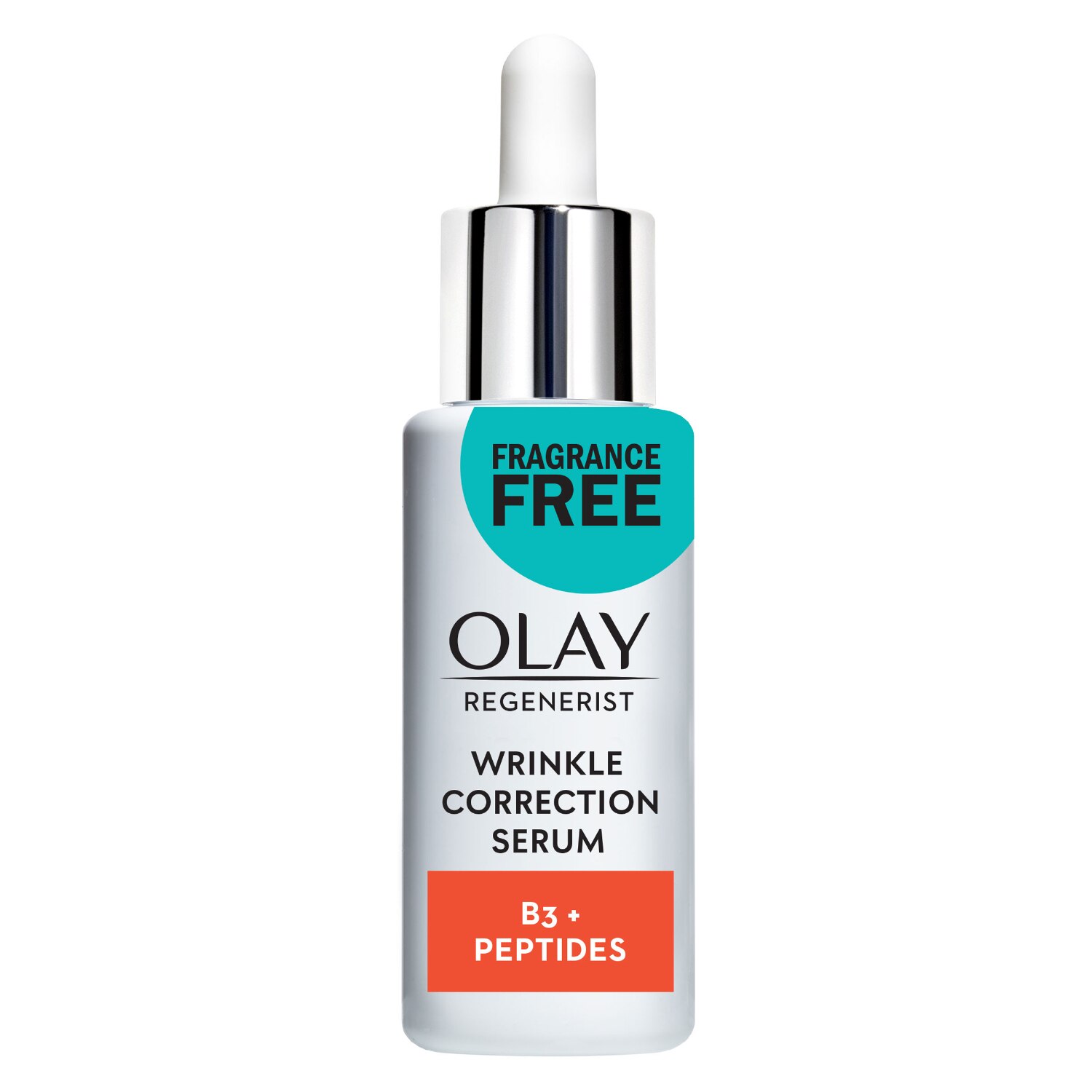 Olay Wrinkle Correction Serum with Vitamin B3+ Collagen Peptides, 1.3 OZ