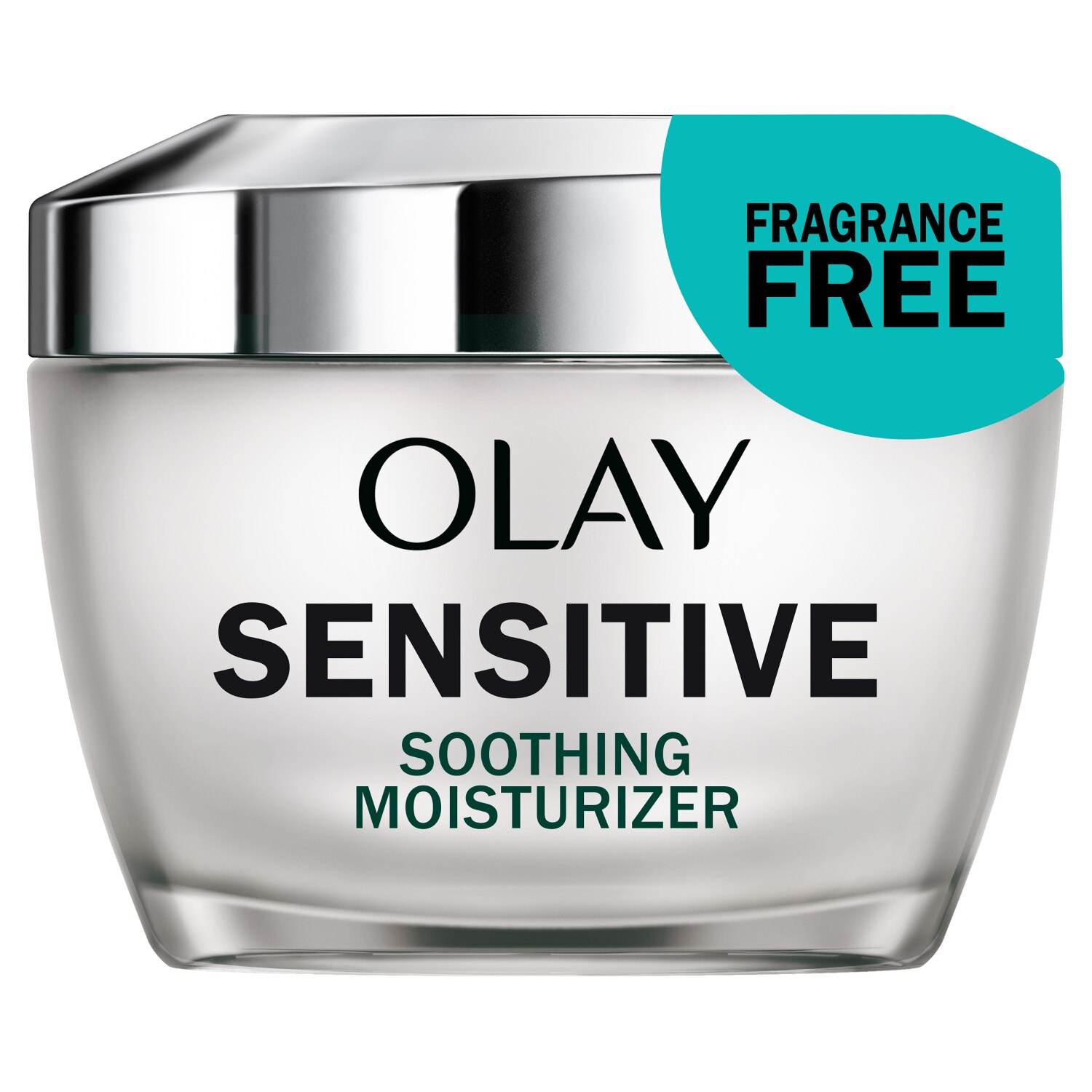 Olay Sensitive Face Moisturizer, Fragrance-Free, 1.7 fl oz