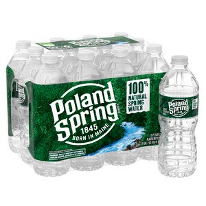 Poland Spring Natural Spring Water, 16.9 OZ, 12 CT