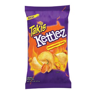 Takis Kettlez Habanero Fury Habanero Kettle-Cooked Potato Chips, 8 OZ