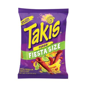 Takis Fuego Hot Chili Pepper & Lime Rolled Tortilla Chips, 20 oz