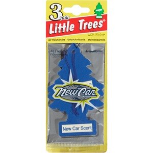 Little Trees Air Fresheners, New Car Scent, 3 ct