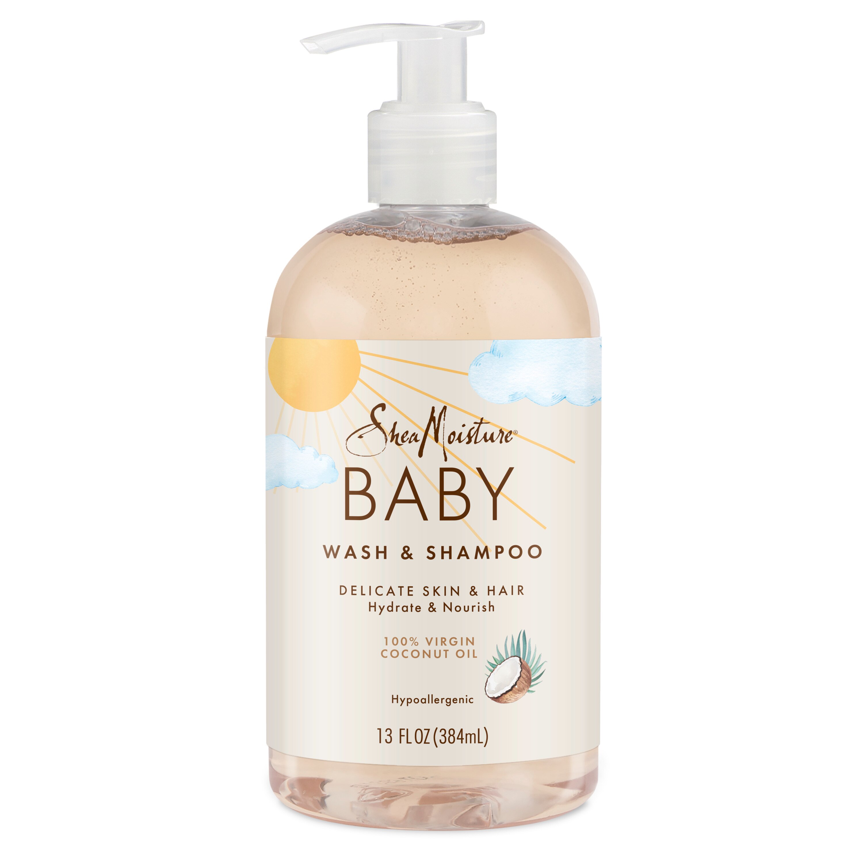 SheaMoisture Baby Wash & Shampoo, 13 OZ