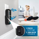 HealthSmart Plug-In UV-C Air Sanitizer, thumbnail image 2 of 7