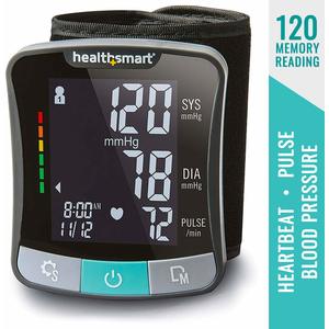 HealthSmart Premium Series Talking Universal Wrist Blood Pressure Monitor