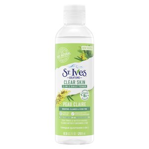 St. Ives Clear Skin Daily Tea Tree & Witch Hazel Facial Toner, 8.5 OZ