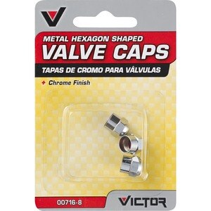 Victor Chrome Valve Caps