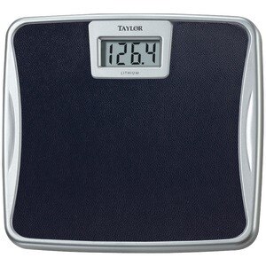Taylor Precision Products Silver Platform Lithium Electronic Digital Scale