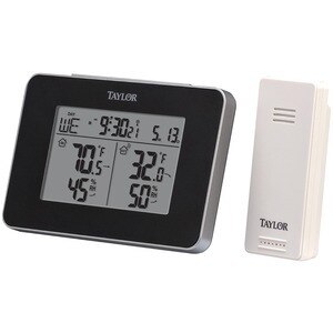 Taylor Precision Products Wireless Indoor & Outdoor Weather Station With Hygrometer