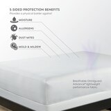 PureCare Aromatherapy Allergen Proof 5-Sided Mattress Protector, thumbnail image 4 of 6