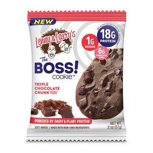 Lenny & Larry's The Boss Cookie, Triple Chocolate Chunk, 2 oz