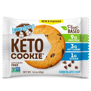Lenny & Larry's Keto Cookie, Chocolate Chip, 1.6 oz